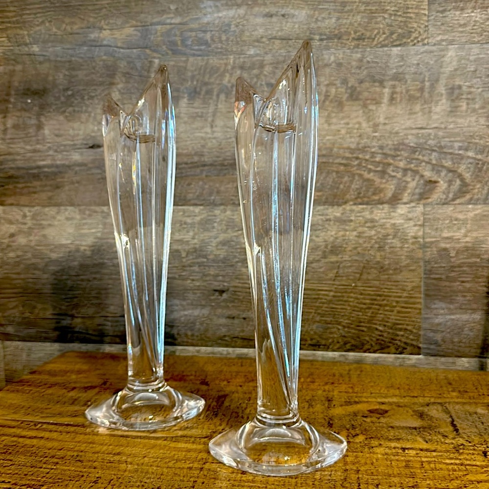 Crystal candleholder